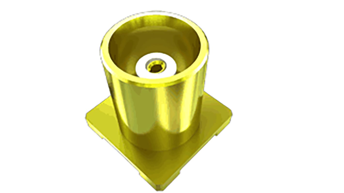 Samtec MCX Series, Jack PCB Mount MCX Connector, 50Ω, Surface Mount Termination, Right Angle Body