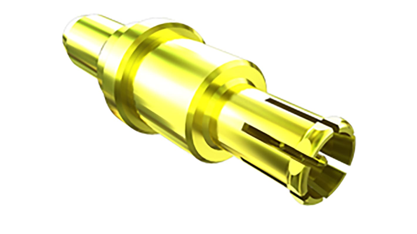 Samtec MMCX7 Series, Jack PCB Mount MCX Connector, 75Ω, Solder Termination, Straight Body