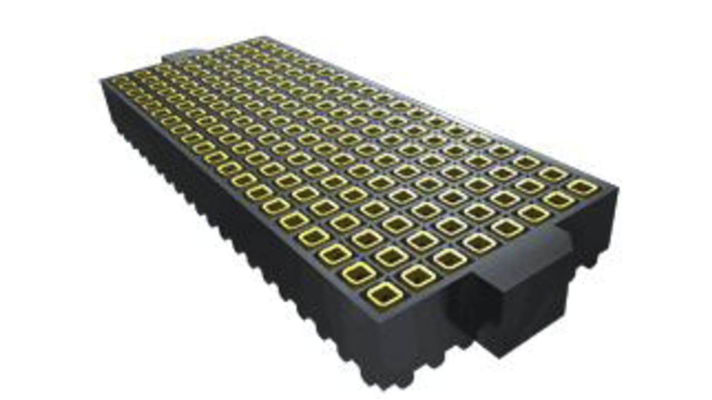 Gniazdo PCB 100 -pinowe 5 -rzędowe raster: 1.27mm Niskoprofilowe gniazdo Open-Pin-Field Proste SMD