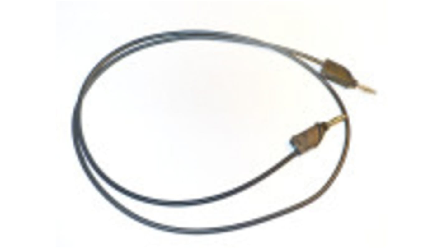 Mueller Electric 4mm插头测试线, 250mm线长, 3kV, 20A, 红色
