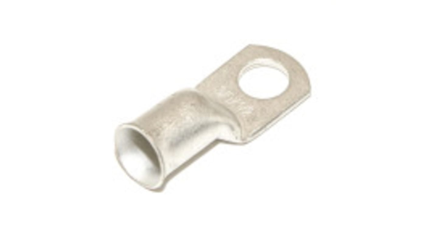 Mueller Electric Uninsulated Ring Terminal, 12.7mm Stud Size