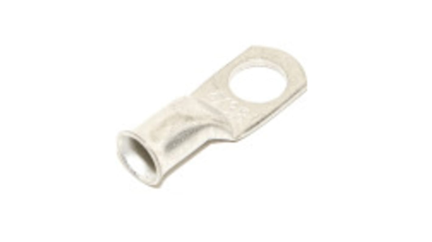 Mueller Electric Uninsulated Ring Terminal, 9.525mm Stud Size