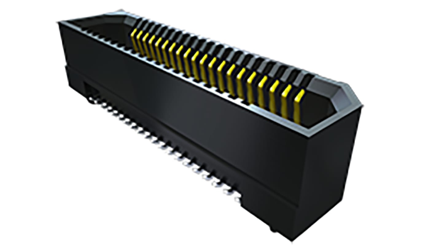 Gniazdo PCB 34 -pinowe 2 -rzędowe raster: 0.8mm typu płytka – płytka Proste SMD