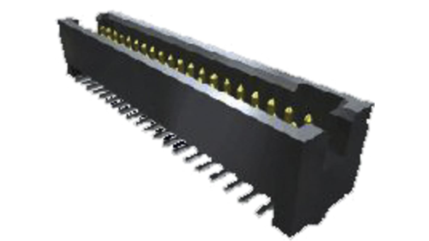 Wtyk PCB 10-pinowe raster: 1.27mm 2-rzędowe Samtec Przewlekany 3.2A 250.0 V.