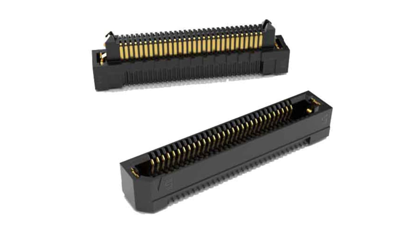 Gniazdo PCB 50 -pinowe 2 -rzędowe raster: 0.8mm Zespół gniazda Proste SMD