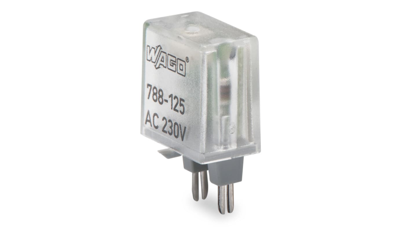 WAGO Pluggable Function Module, LED Module for use with Relay Module