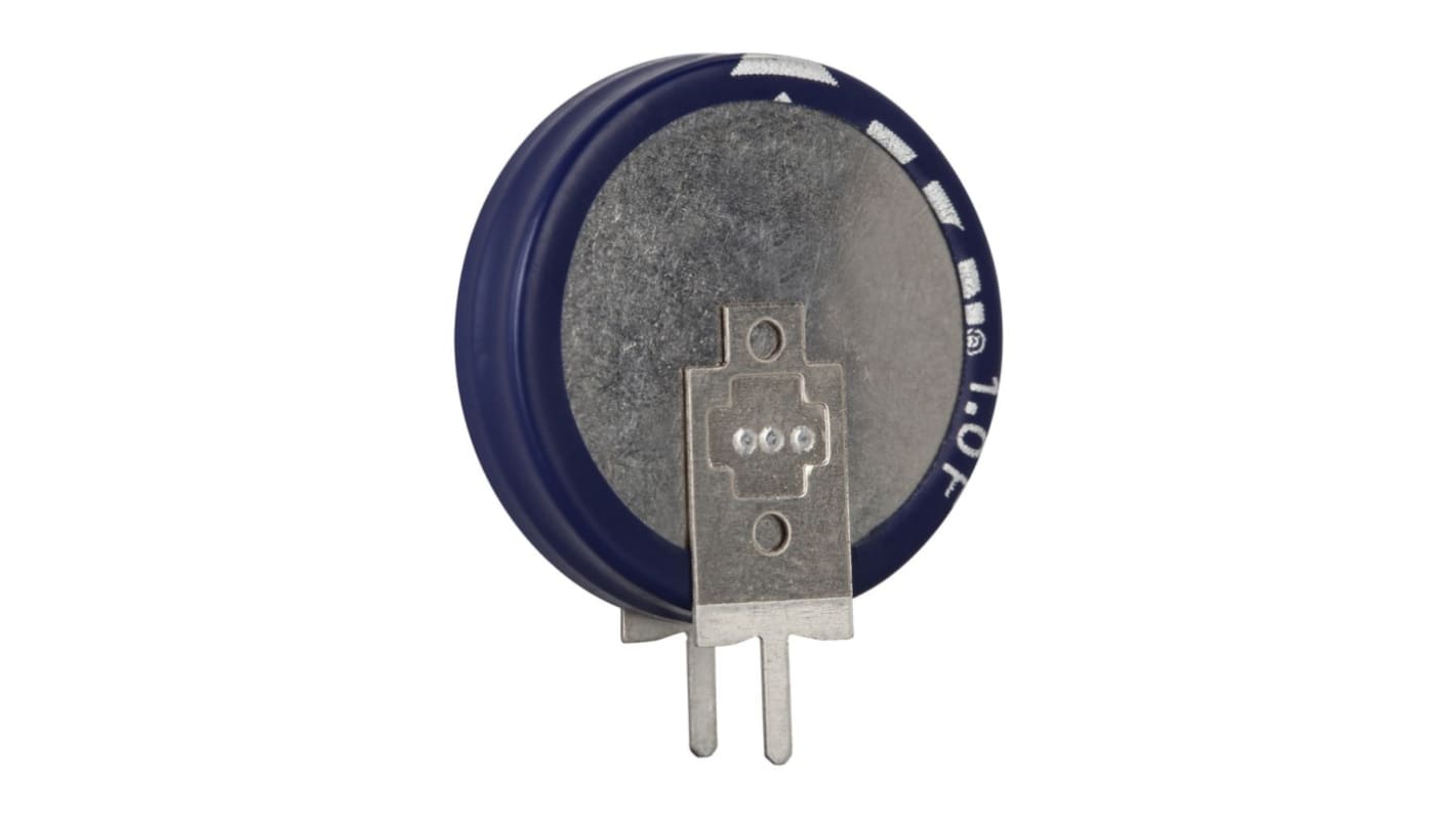 Eaton 1F Supercapacitor -20 → +80% Tolerance 5.5V dc, Through Hole