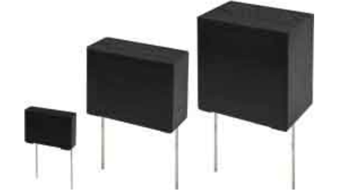 Panasonic ECQUA Metallised Polypropylene Film Capacitor, 275 V ac, 310 V ac, ±20%, 330nF, Through Hole