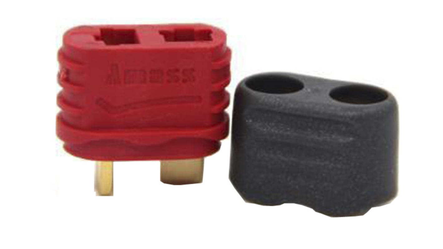 RS PRO Compact Power Connector Socket, 2P, 25A, 500 V dc