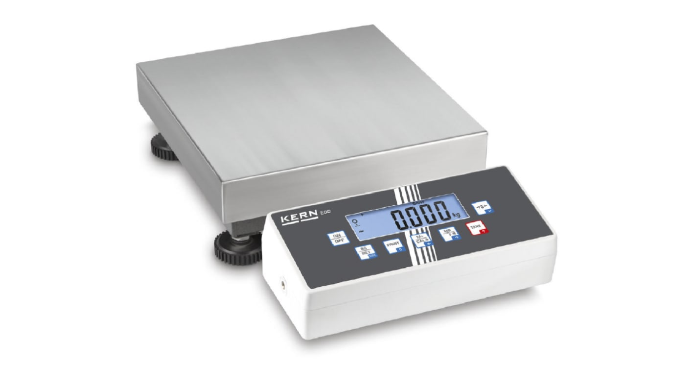 Kern EOC 10K-4 Platform Weighing Scale, 15kg Weight Capacity