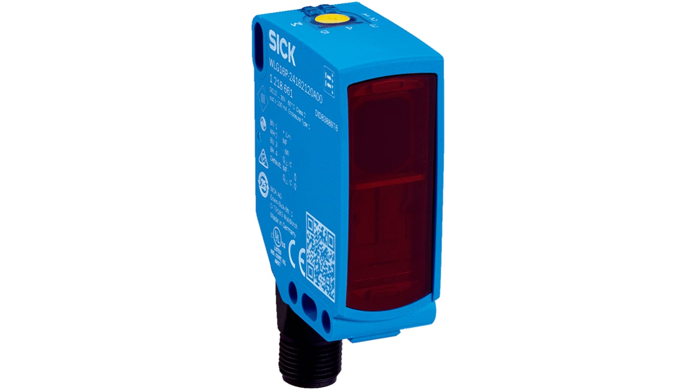 Rs-Online Sensore fotoelettrico Rettangolare SICK Retroriflessione polarizzata rilevamento 0 → 5 m uscita NPN/PNP