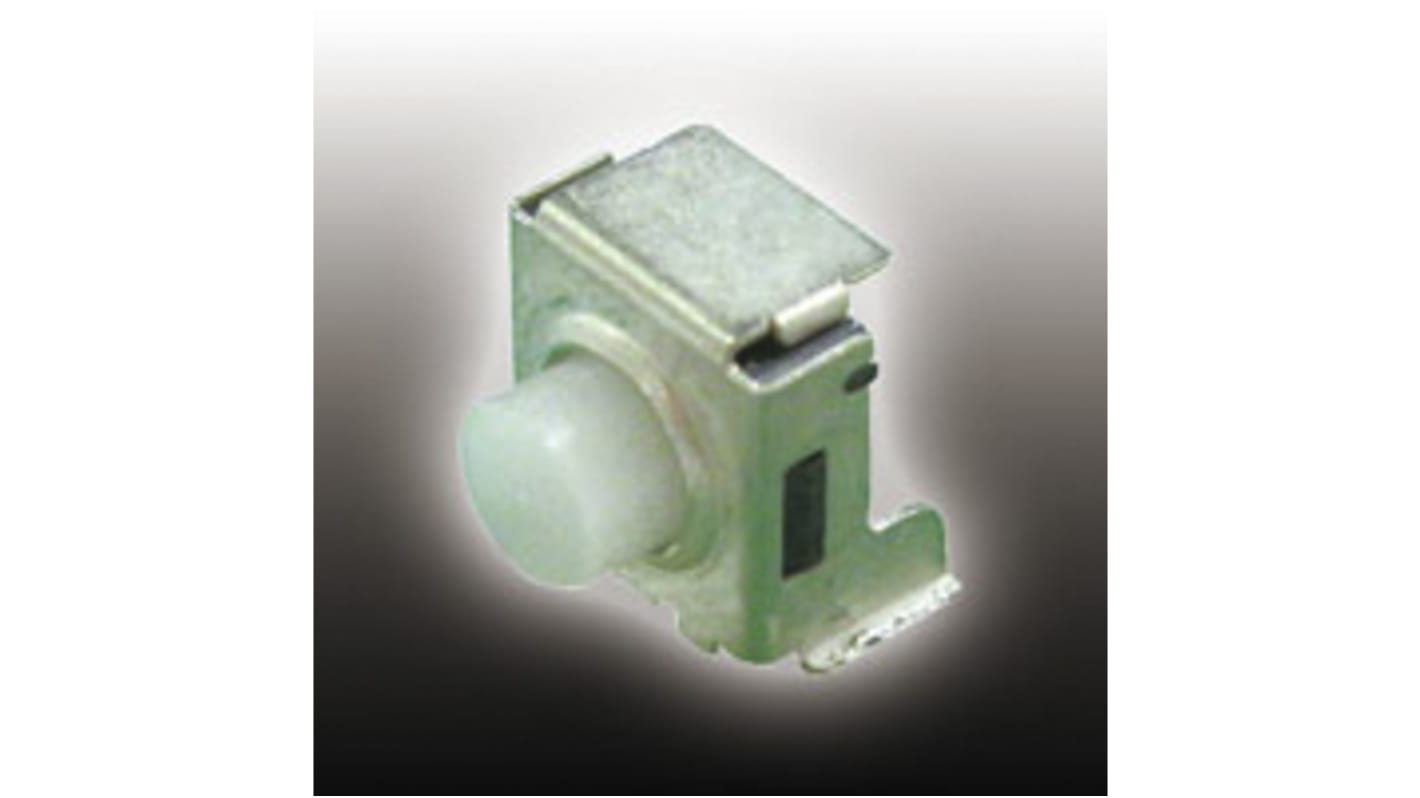 Nidec Components Button Tactile Switch, SPST 50 mA 1.1mm Surface Mount