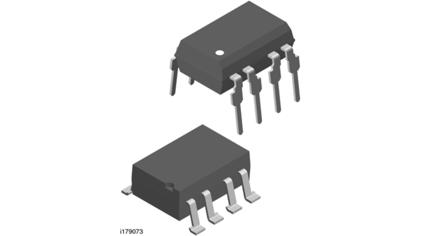 Transoptor MCT6 z fototranzystorem 1-kanałowy DC 20% DIP 8 Vishay