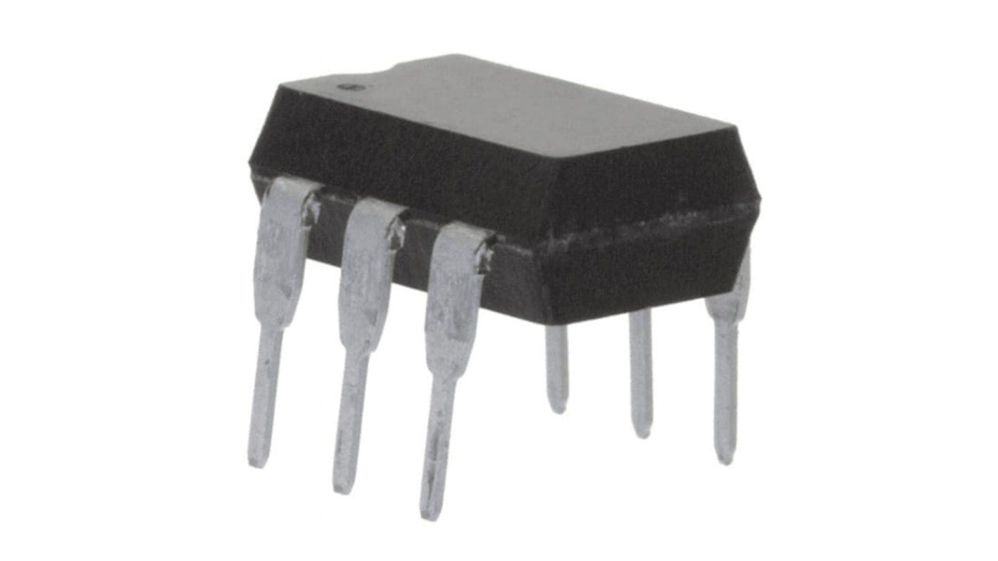 Optoacoplador Vishay TCDT, Vf= 1.6V, OUT. Fototransistor, mont. pasante, encapsulado DIP, 6 pines