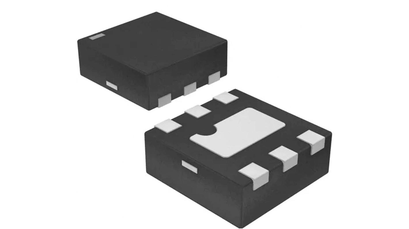 Vishay VBUS053CZ-HAF-G-08, Triple-Element Uni-Directional TVS Diode, 54W, 7-Pin LLP75-7L