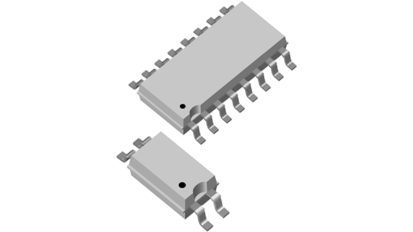 Vishay TCMD4000 Darlington Pair, 0.1 A 35 V, 16-Pin SOP