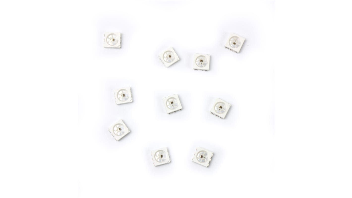 LED RGB, CMS, 5 050, 3 LEDs, 5,5 V