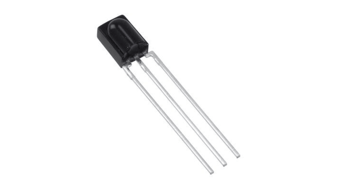 Vishay TSOP38233, 33kHz IR Receiver, 950nm 45 deg, 24m Range, 2.5 V - 5.5V, Through Hole, 5.0 x 6.95 x 4.8mm