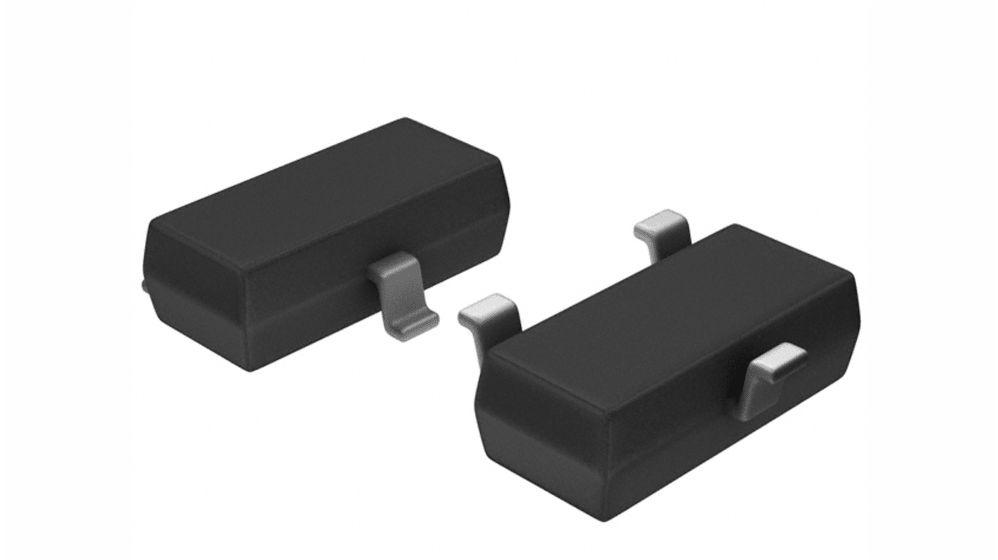 Vishay 40V 200mA, Schottky Rectifier & Schottky Diode, 3-Pin SOT-23 BAS40-00-E3-08