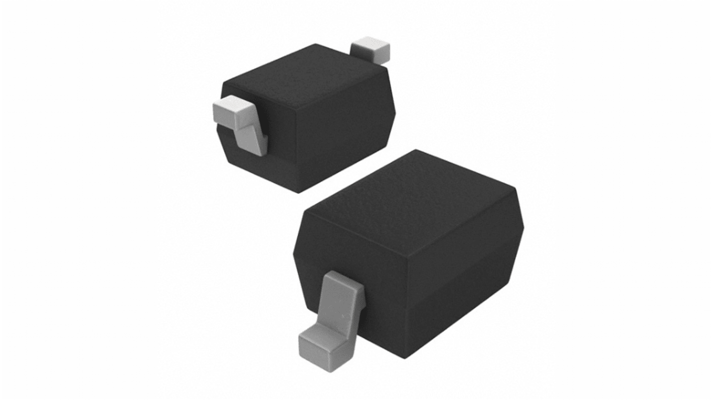 Diodo de conmutación, 1N4148WS-E3-18, 350mA, 75V Diodo de silicio, 2-Pines