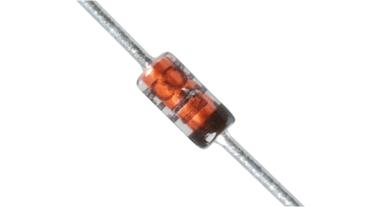 Vishay THT Schottky Gleichrichter & Schottky-Diode, 30V / 200mA, 2-Pin DO-35 (DO-204AH)