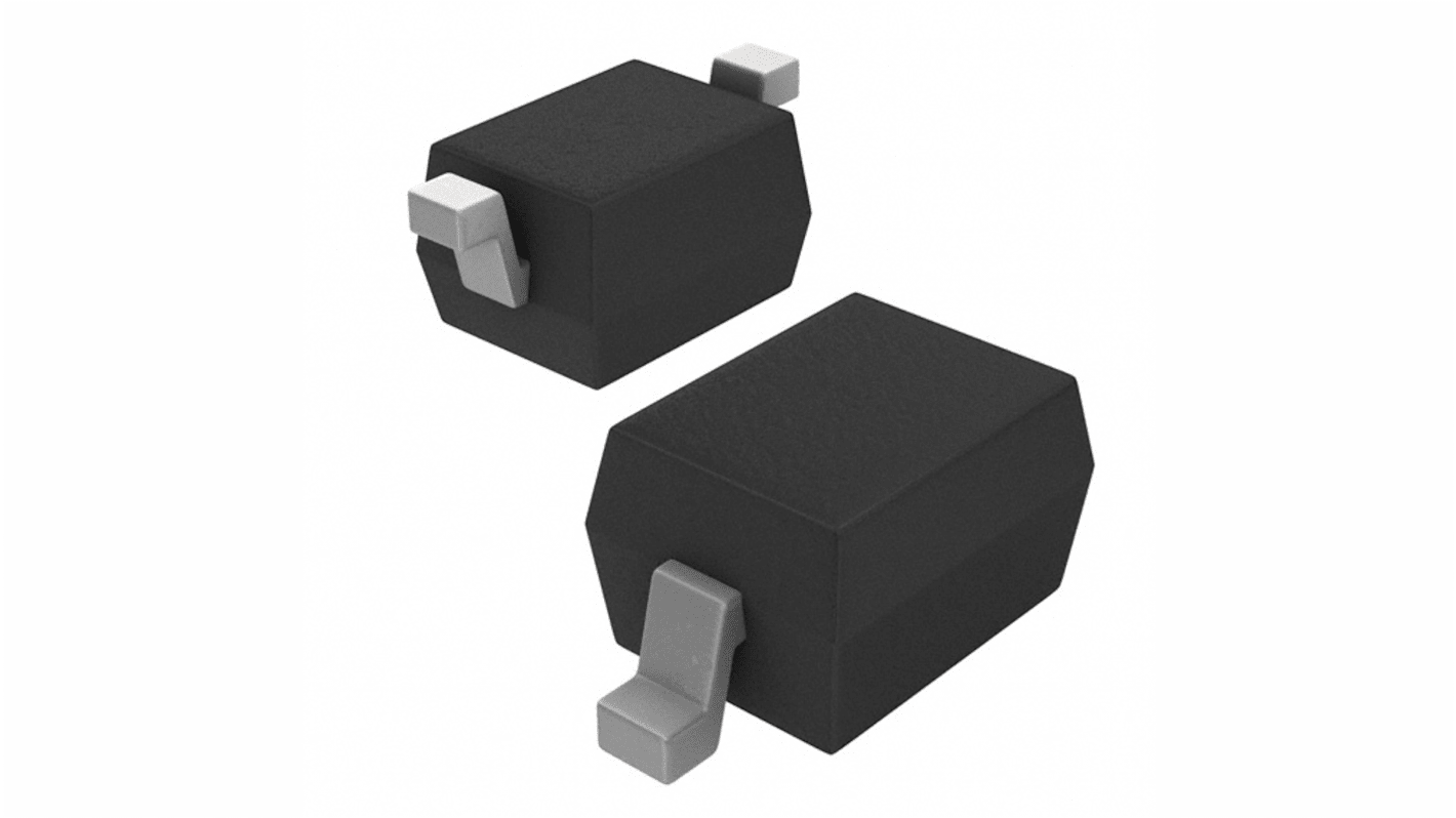 Vishay, 2.2V Zener Diode 0.2 W SMT 3-Pin SOD-323