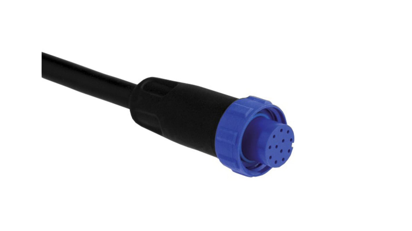 Bulgin Circular Connector, 8 Contacts, Panel Mount, Plug, Male, IP68, IP69K, 400 Series