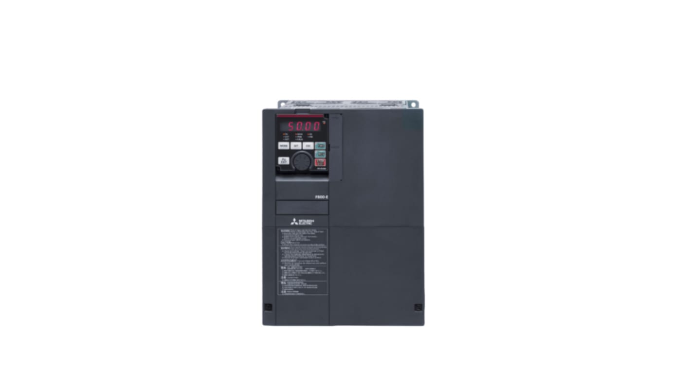 Mitsubishi Electric FR-F800 3-Phasen Frequenzumrichter 18,5 kW 400 V ac / 38 A 50/60Hz