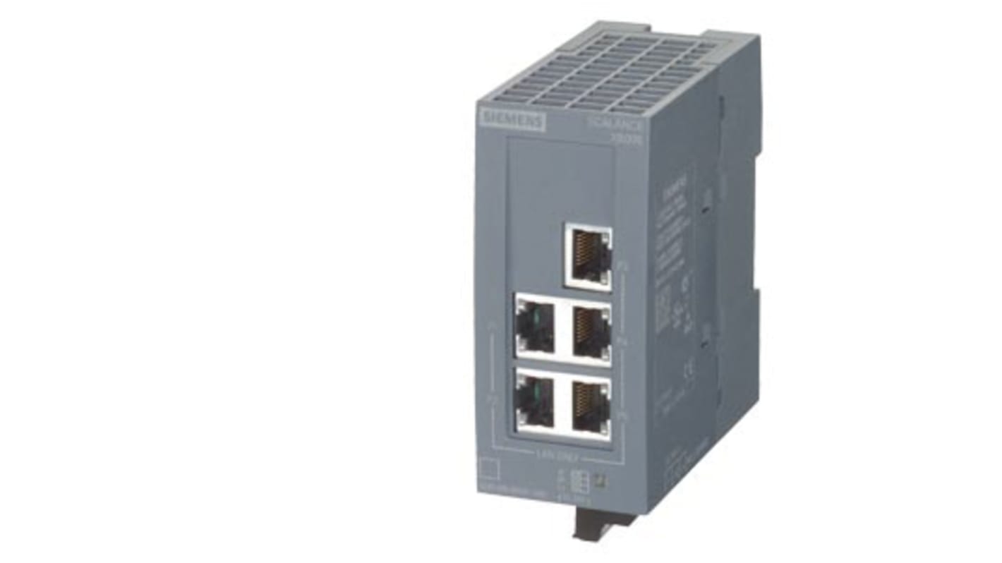 Siemens 5-Kanal Datenerfassung, RJ45-Eingang