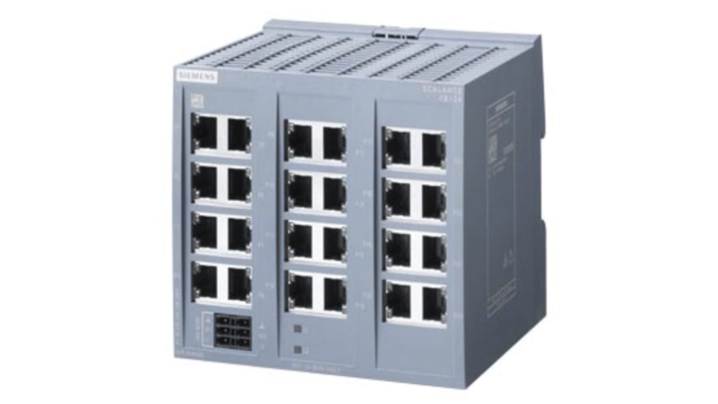 Siemens, para usar con Industrial Ethernet Network, 24 entradas