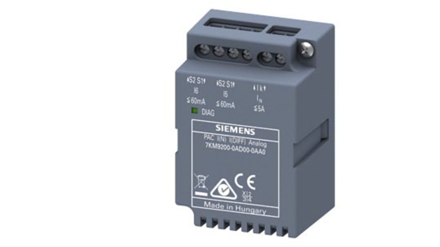Módulo de expansión Siemens para usar con 7KM PAC3200/4200