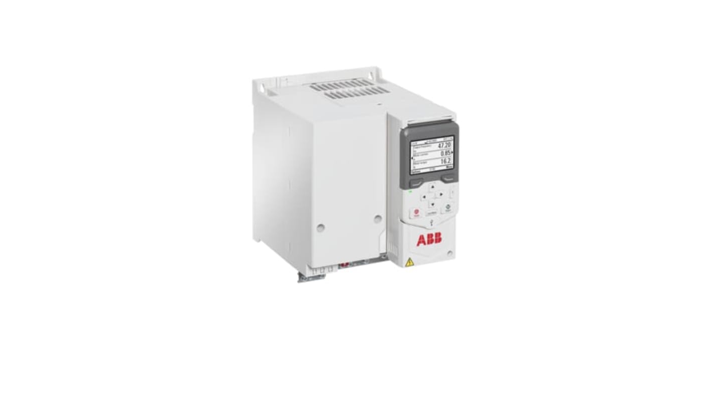 ABB Inverter Drive, 7.5 kW, 3 Phase, 380 → 480 V ac, 16.2 A, ACS480 Series