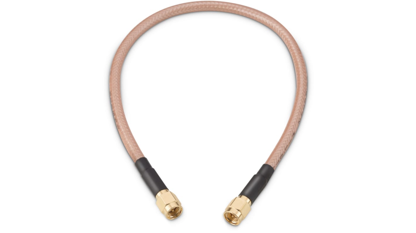 Wurth Elektronik Male SMA to Male SMA, 304.8mm, RG142 Coaxial, Terminated50 Ω