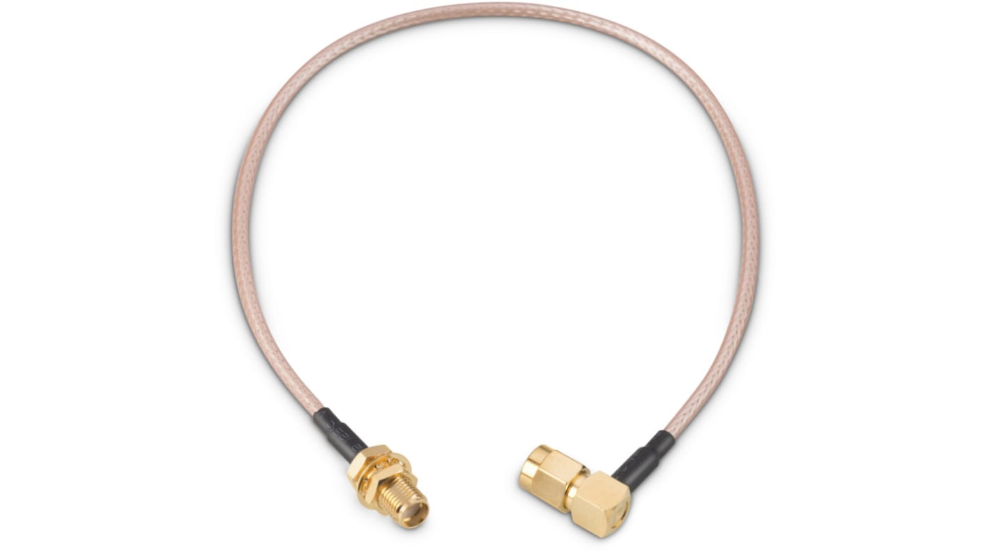 Wurth Elektronik Male SMA to Female SMA Coaxial Cable, 304.8mm, RG316 Coaxial, Terminated