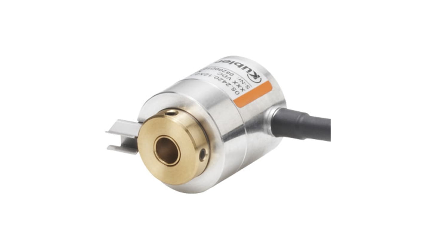 Kübler 2420 Series Incremental Encoder, 100 ppr, Push Pull Signal, Hollow Type, 6mm Shaft