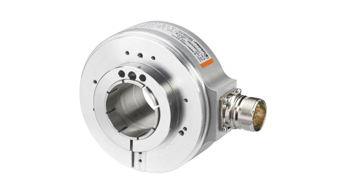 Kübler A02H Series Incremental Encoder, 2048 ppr, Push Pull Signal, Hollow Type, 38mm Shaft