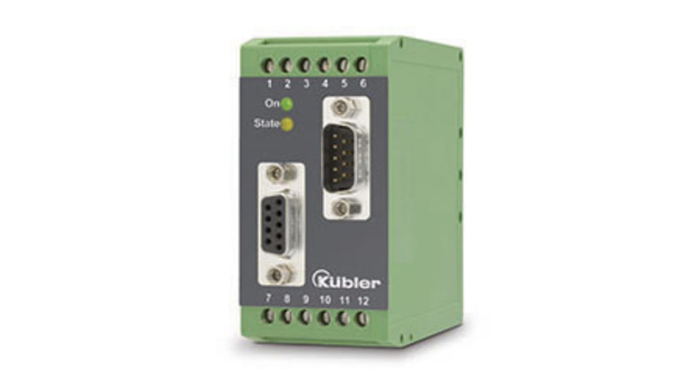 Kubler Signal Conditioner, SinCos Input, HTL, RS-422, TTL Output, 18 → 30V dc Supply