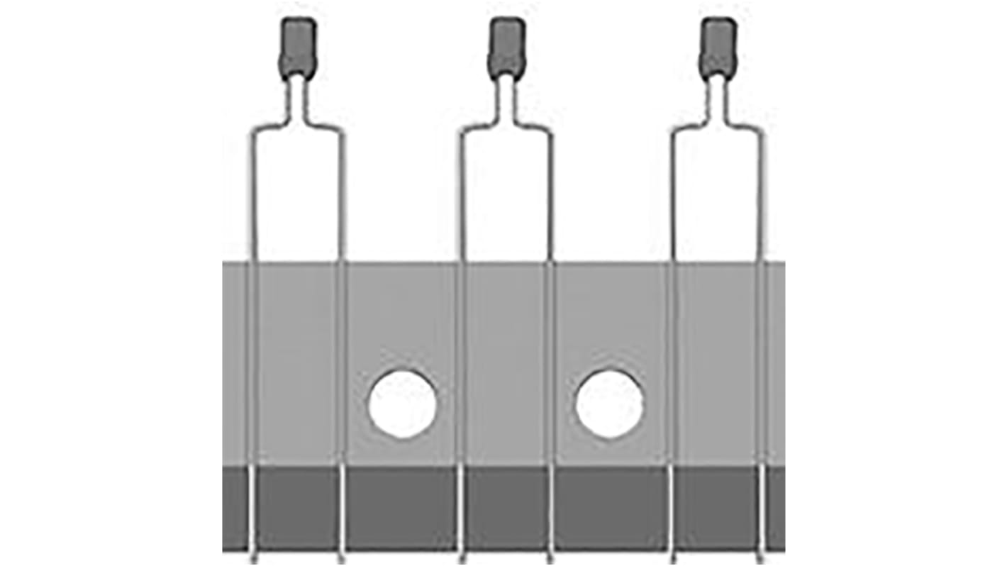 Murata NTC Thermistor, 47kΩ Resistance, NTC Type, 1005, 4 x 2 x 16mm