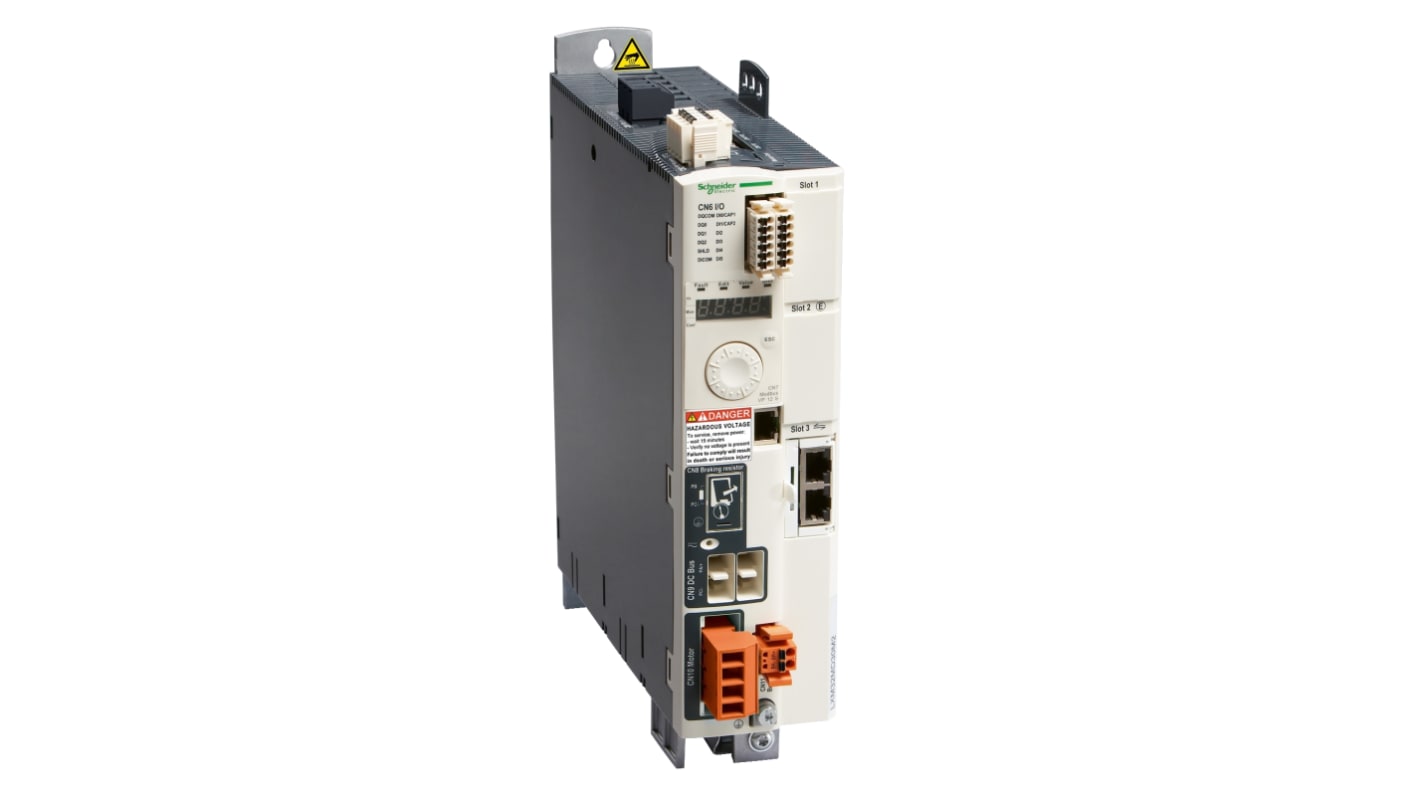 Schneider Electric 0.9 kW Servo Drive, 200→240 V, 380→480 V, 3 Phase, 3.6 A, Encoder Feedback Function,