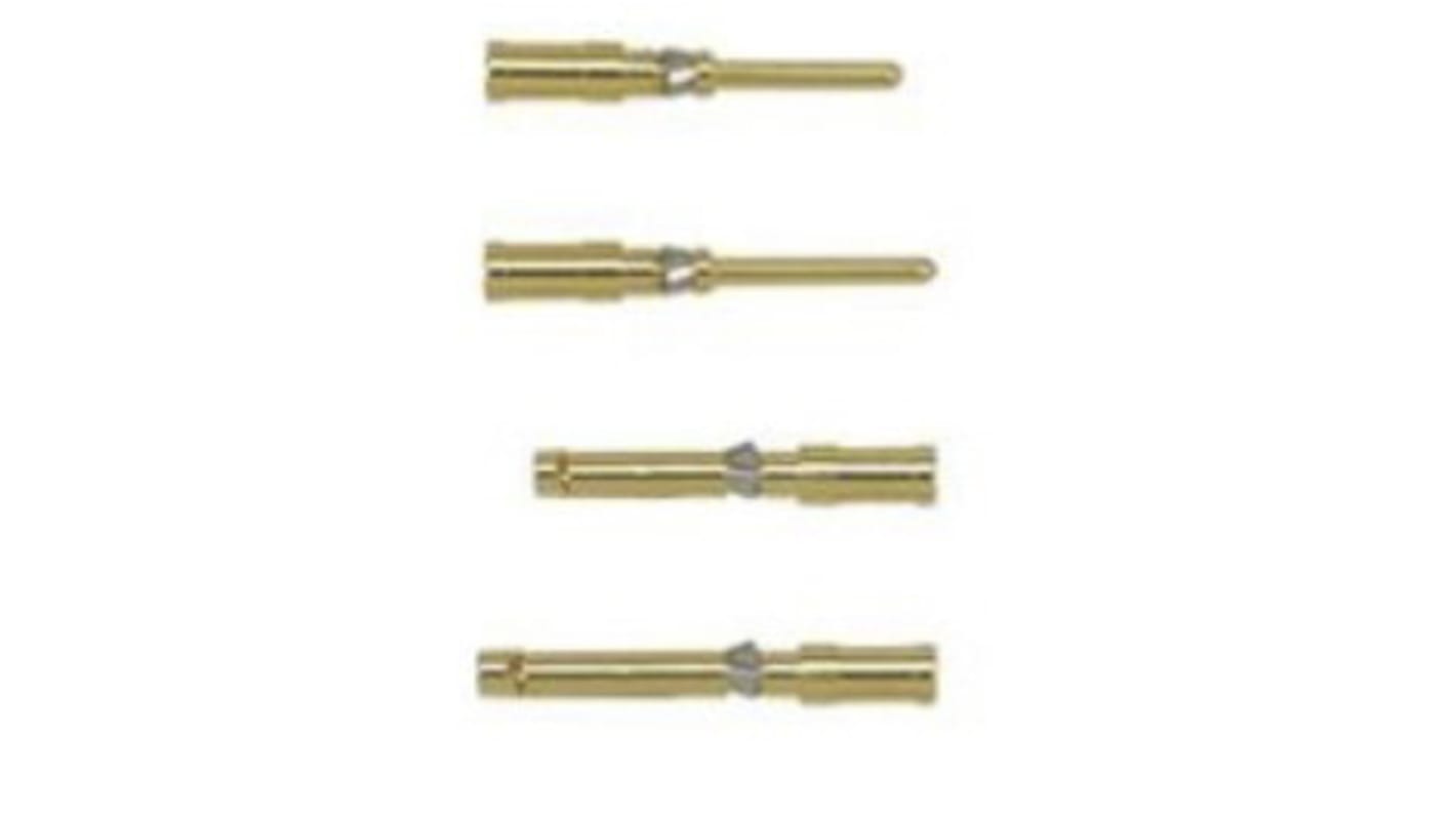 RS PRO Male 5A Crimp Contact Minimum Wire Size 0.25mm² Maximum Wire Size 0.5mm²