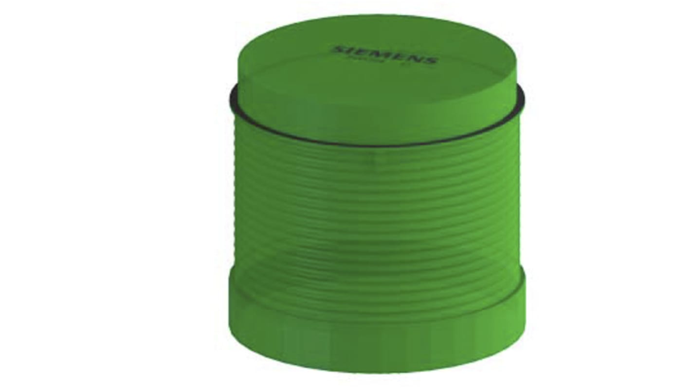 Siemens 8WD44 Series Green Flashing Effect Beacon Unit, 230 V ac, Xenon Bulb, AC, IP65