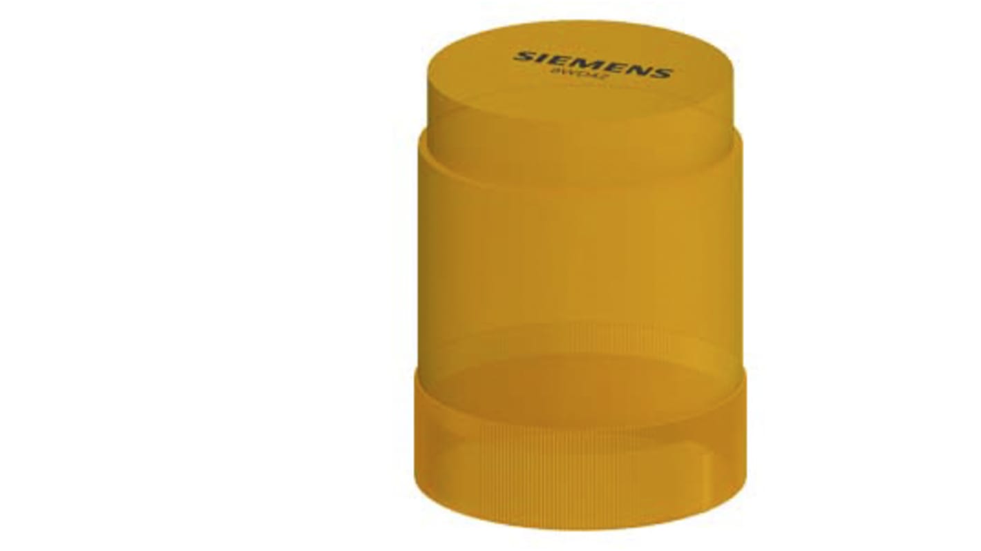 Siemens 8WD42 Series Yellow Flashing Light Element, 24 V ac/dc, LED Bulb, IP54