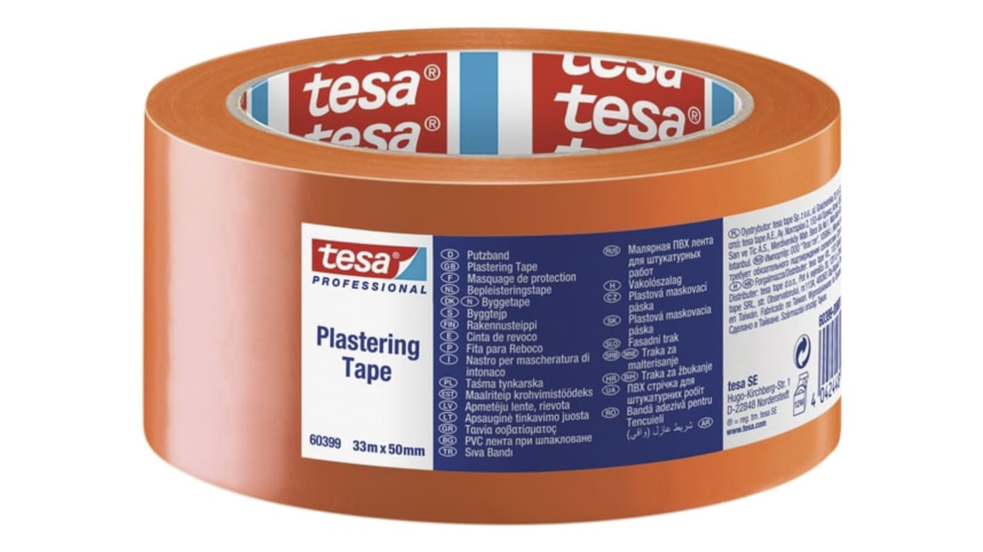 Tesa 60399 Orange Masking Tape 75mm x 33m