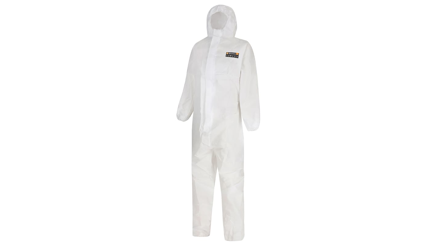 Alpha Solway White Coverall, S