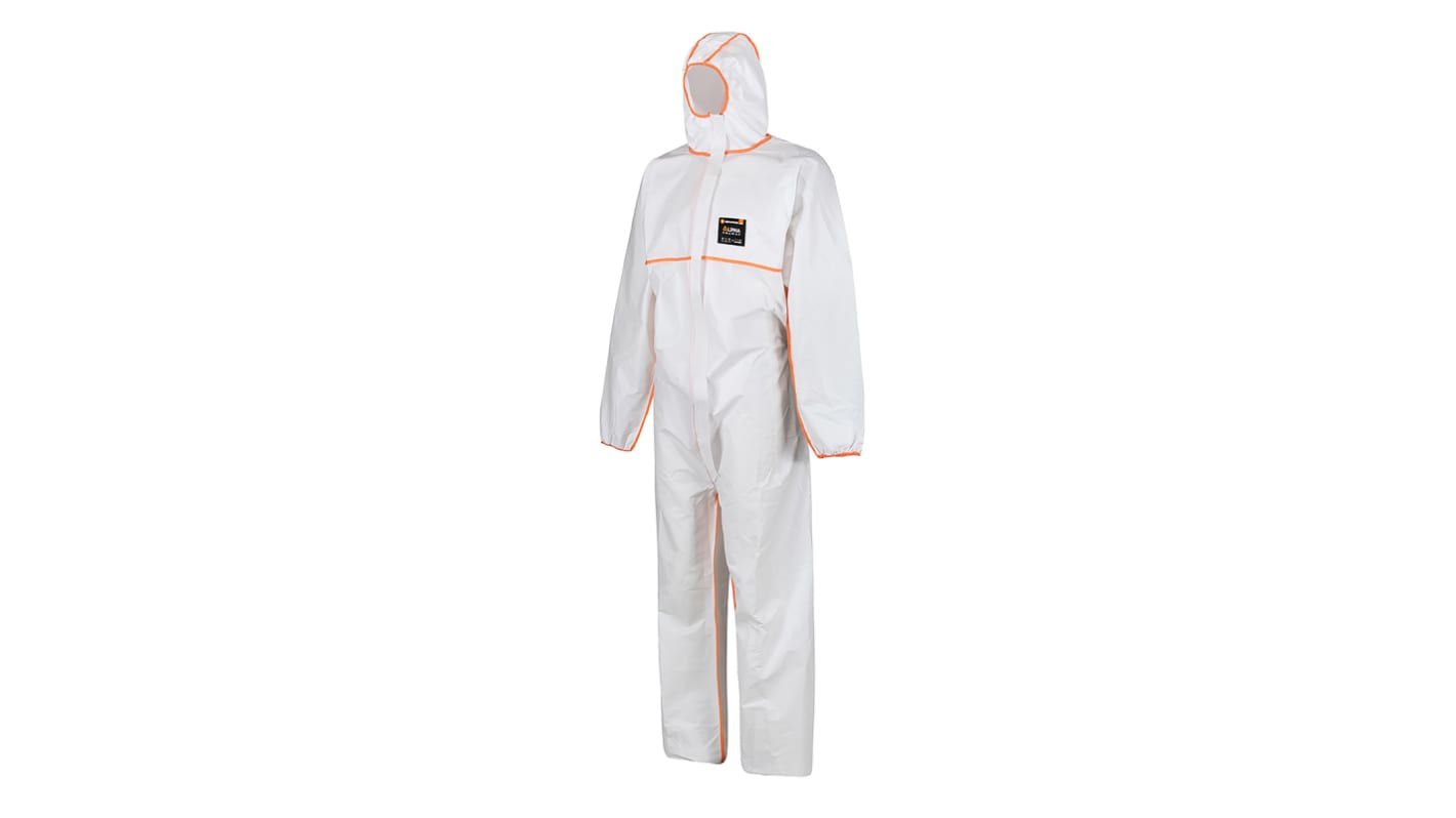 Alpha Solway White Coverall, L