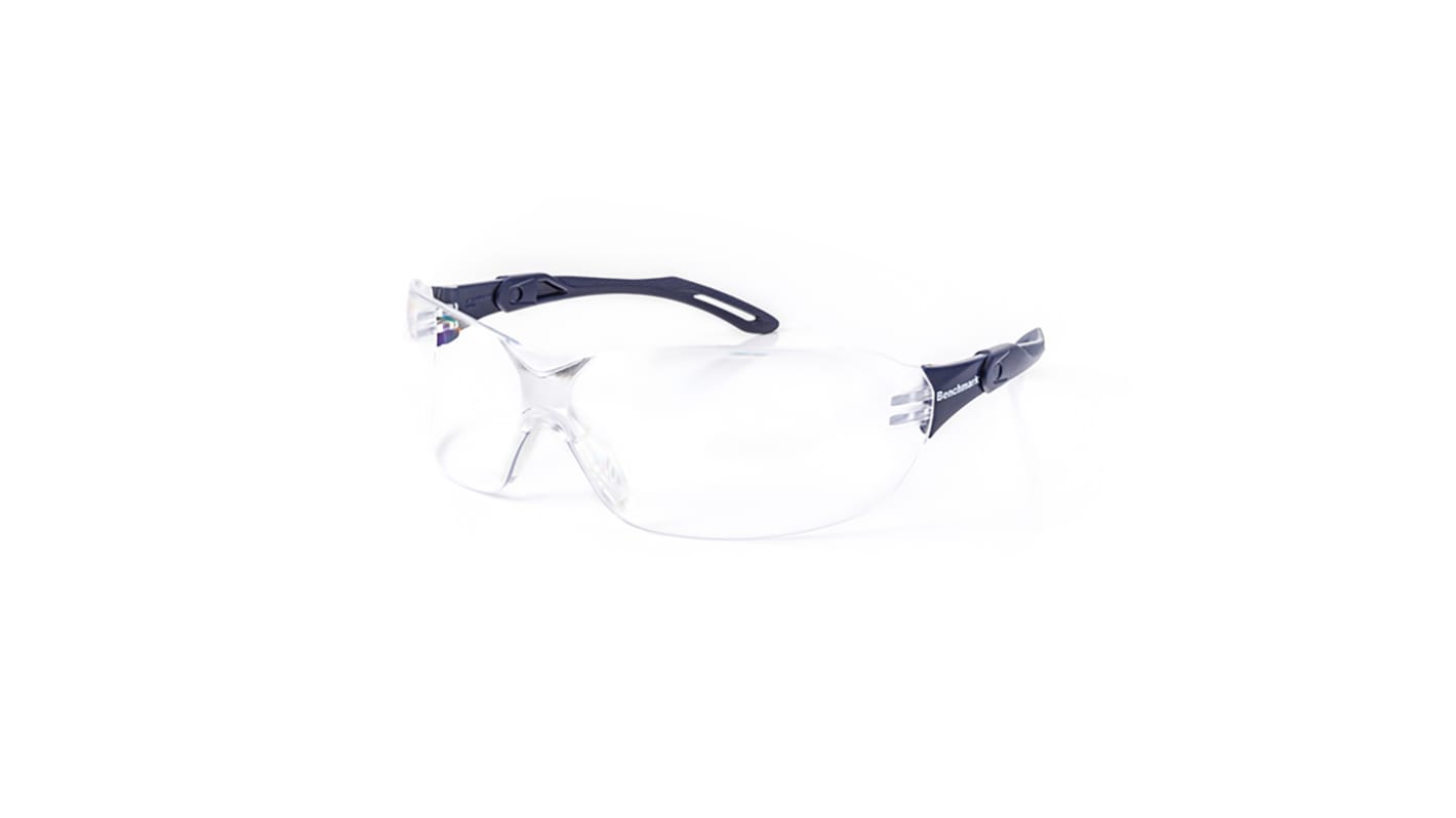 Alpha Solway UV Safety Glasses, Clear Polycarbonate Lens, Vented