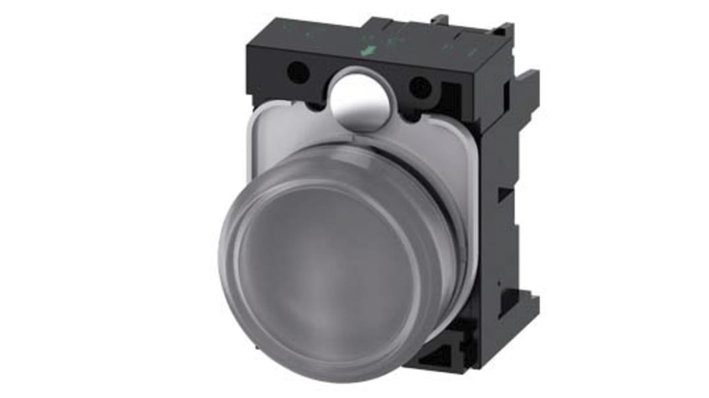 Siemens SIRIUS ACT 3SU11 Series Illuminated Push Button, 22mm Cutout, SPDT