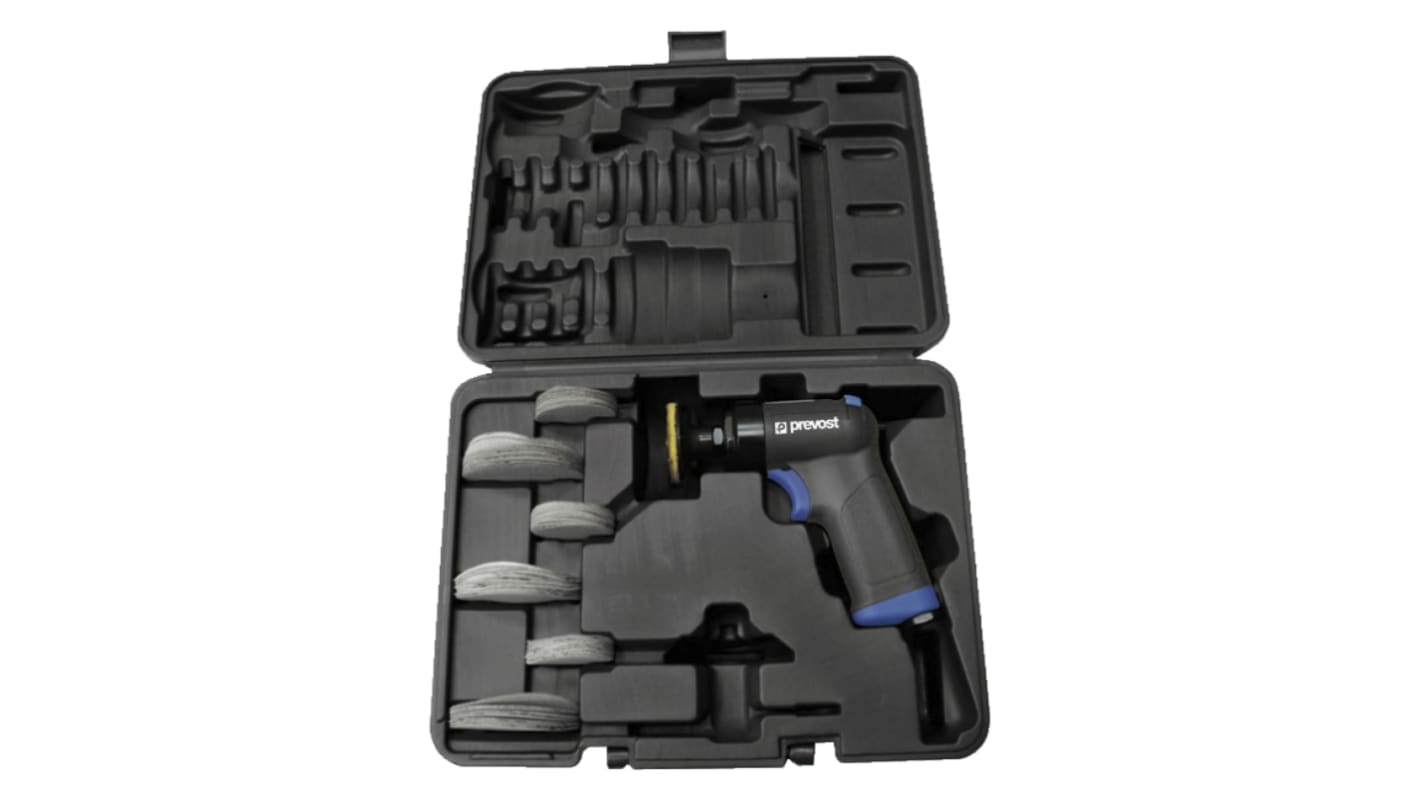 PREVOST 75mm Orbital Sander, 1/4in Air Inlet, 16000rpm