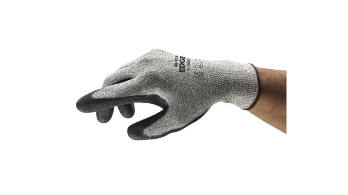 Ansell Edge Arbeitshandschuhe Größe 9 Nylon Grau 1Paar