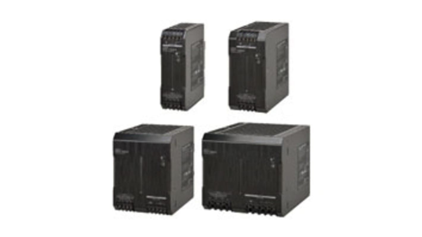 Omron Switching Power Supply, S8VK-T24024, 24V dc, 10A, 240W, 1 Output, 380 → 480 V ac, 450 → 600V dc